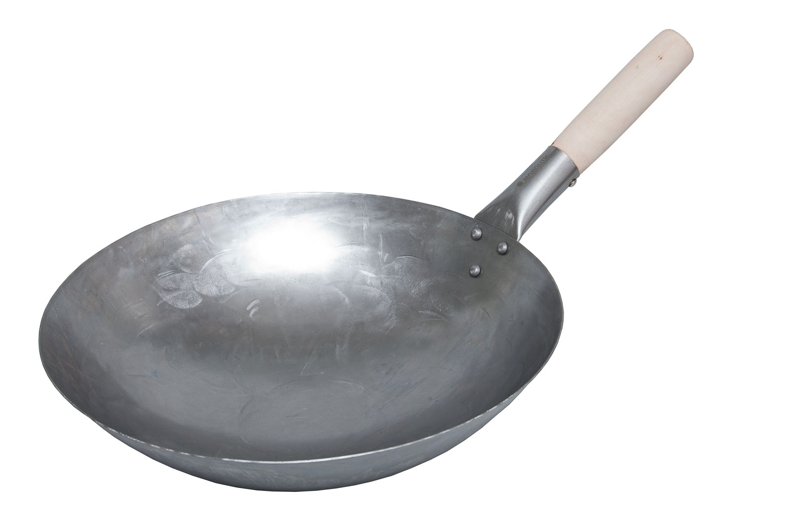 Monolith Wok Set 5-teilig mit rundem Wok, Schöpfkelle, Wendekelle, Sieb und Wokhalter 207013