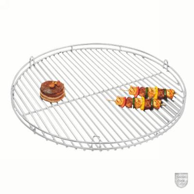 Schneider Grillrost aus Edelstahl Ø 50 cm mit Reling und Aufhängeösen