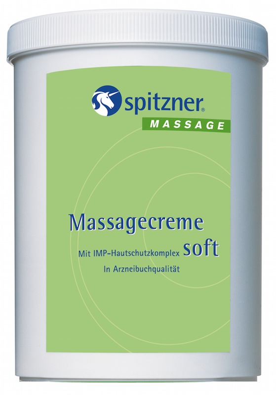 Spitzner Massagecreme Soft 1 Liter (1000 ml) mit IMP-Hautschutzkomplex