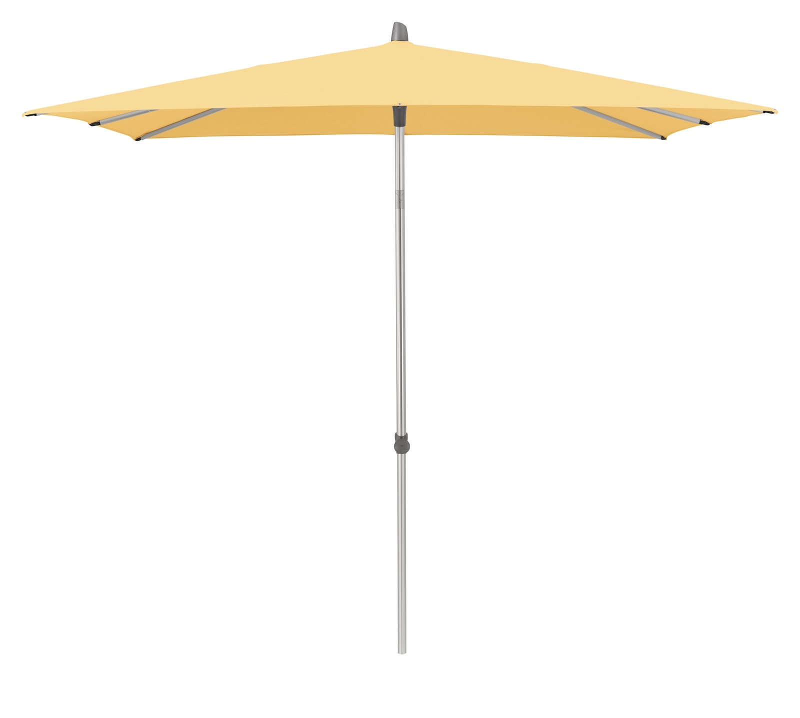 GLATZ Sonnenschirm ALU-SMART 240 x 240 cm Gestell natureloxiert in 5 Farben