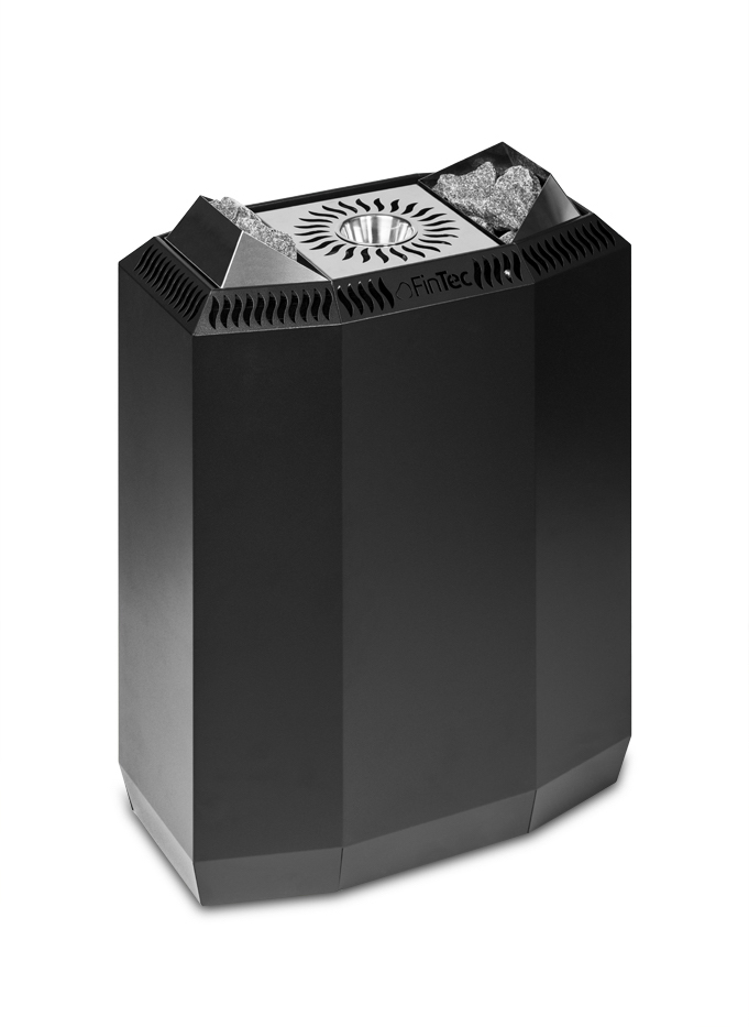 FinTec KAISA 8 kW Premium Bio-Saunaofen Combi Saunaofen mit Verdampfer Pulverbeschichtet