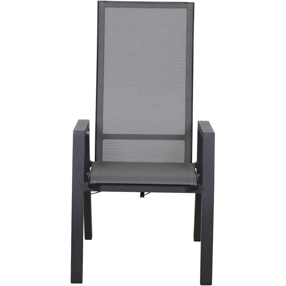 Siena Garden Dining Move Sessel London Aluminium matt anthrazit Hochlehner N62003