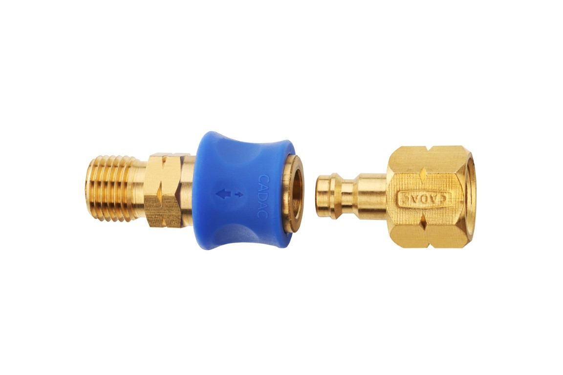 Cadac Quick Release Coupling Kupplungsstück für Gasschlauch 50mBar 338-DE