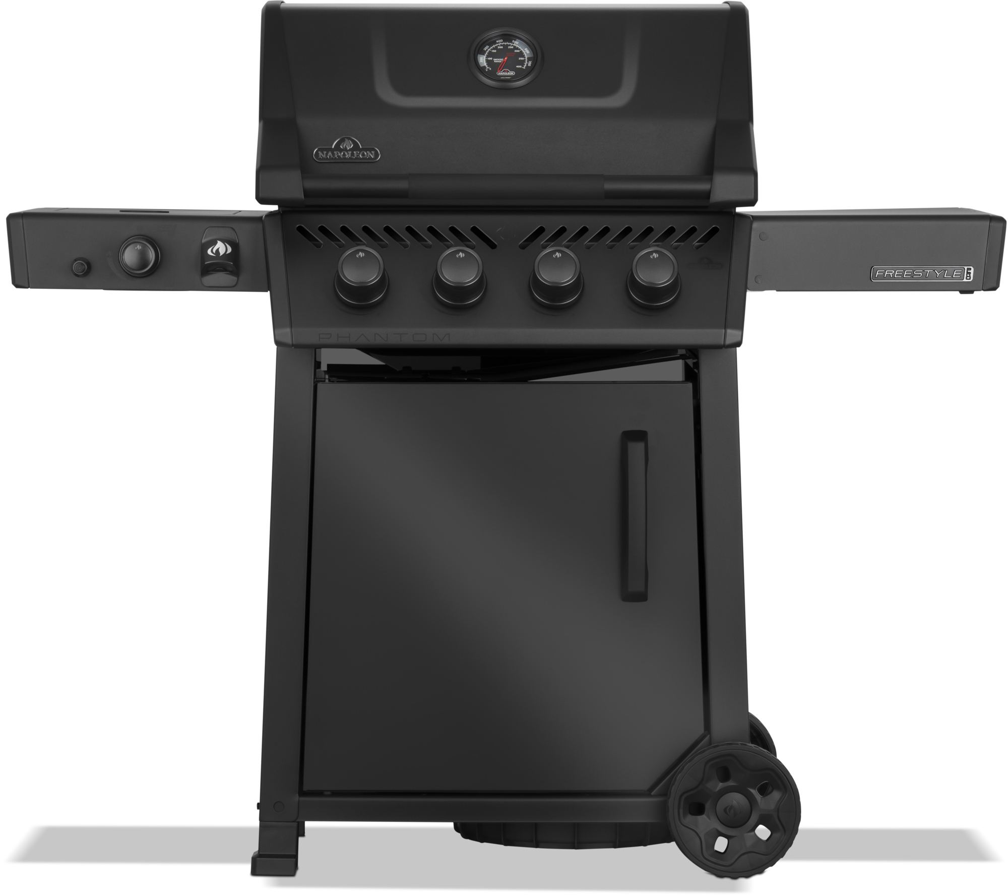 Napoleon Phantom Freestyle PRO 425 Gasgrill Mattschwarz 4 Brenner & SIZZLE ZONE FP425DSIBPK-1-DE-PHM
