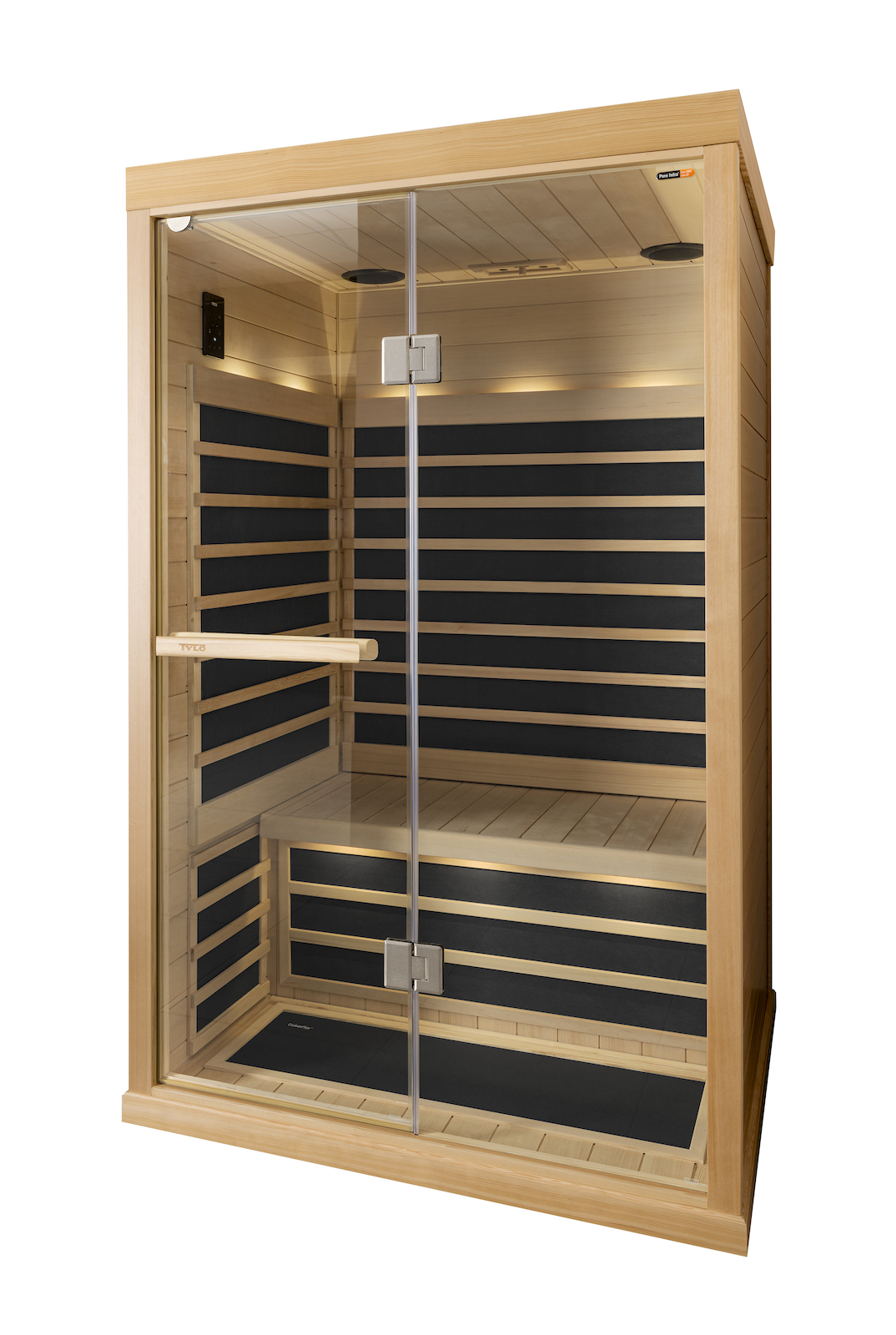 Tylö Infrarotkabine Tylösand T820H Schwarz IR-Wärmekabine mit WLAN Steuerung