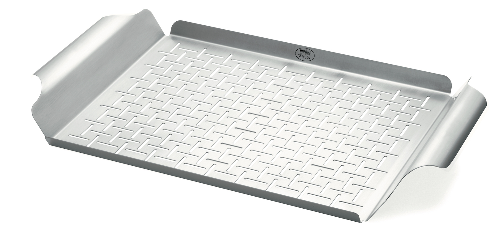 Weber Deluxe Grillpfanne Edelstahl für alle Grills ab ø 57 cm und ab Q 2000 Serie