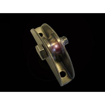 Schneider Umlenkrolle aus Edelstahl Schwenkgrill Schwenker