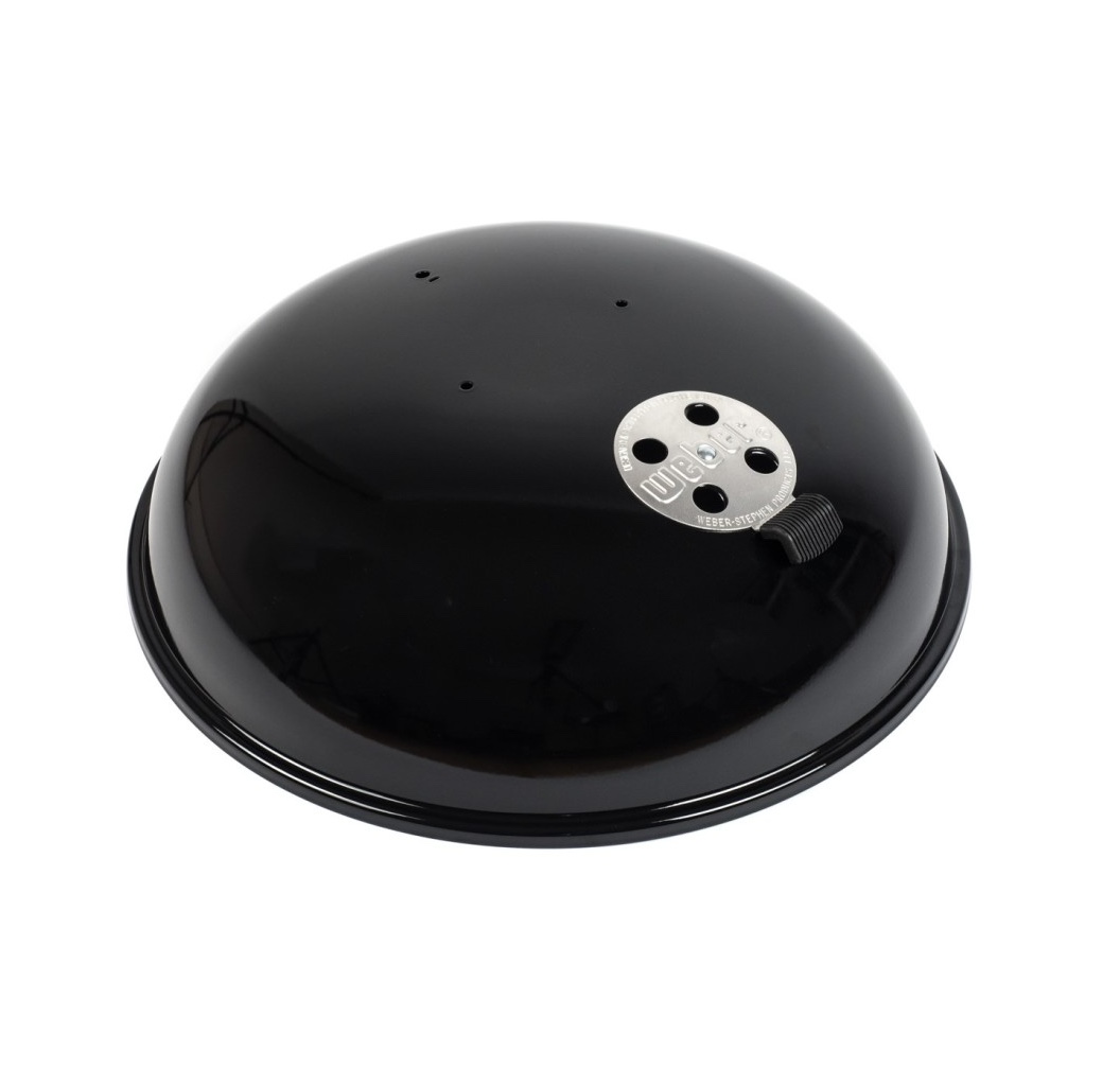 Weber Ersatz-Deckel für Holzkohlengrills mit ø 57 cm Schwarz