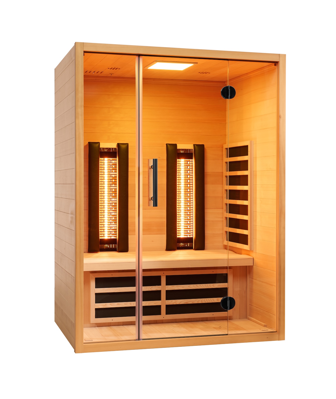 VITALhome Moonlight 140 Infrarotkabine mit 2 ABC Infrarotstrahler 140x105x190cm