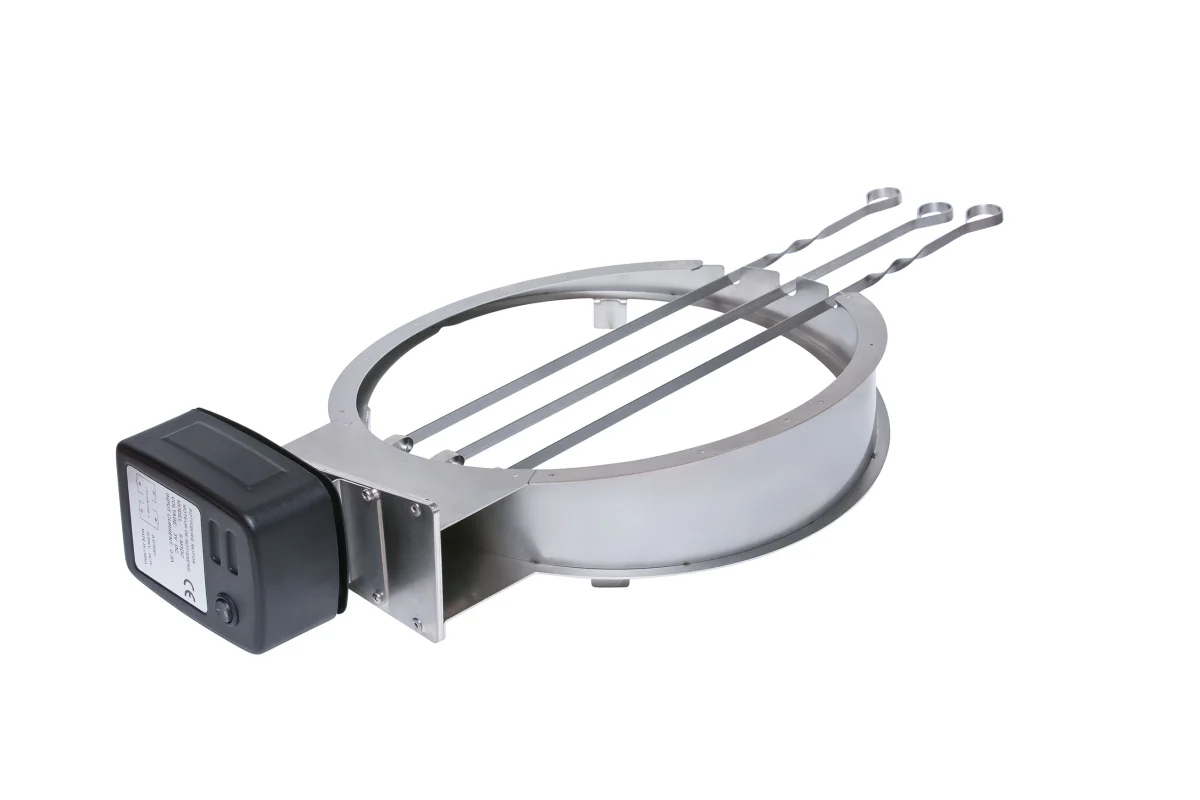 Monolith ICON / JUNIOR  Rotisserie Drehspieß Set Edelstahl für Monolith Icon/Junior 207000-I/J
