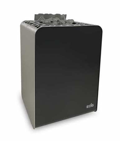 Eos Organic W 7,5 kW finnischer Saunaofen Elektro Wandofen Anthrazit