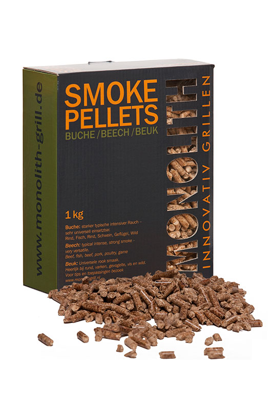 Monolith Smoke Pellets Grillpellets Räucherpellets Buche (Beech) 1 kg 201100