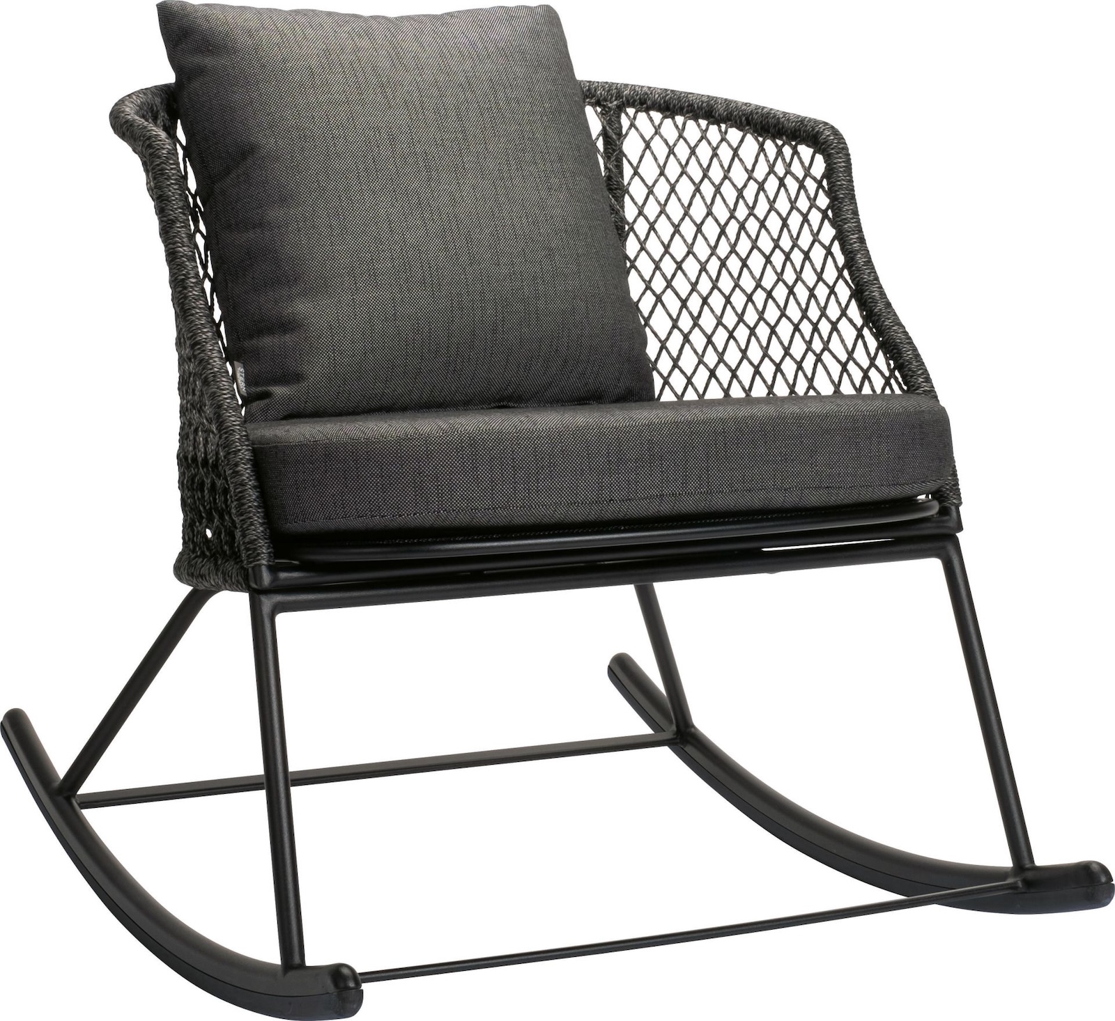 Stern Odea Schaukelstuhl Gartenstuhl Gartensessel Schaukelsessel Aluminium-Gestell
