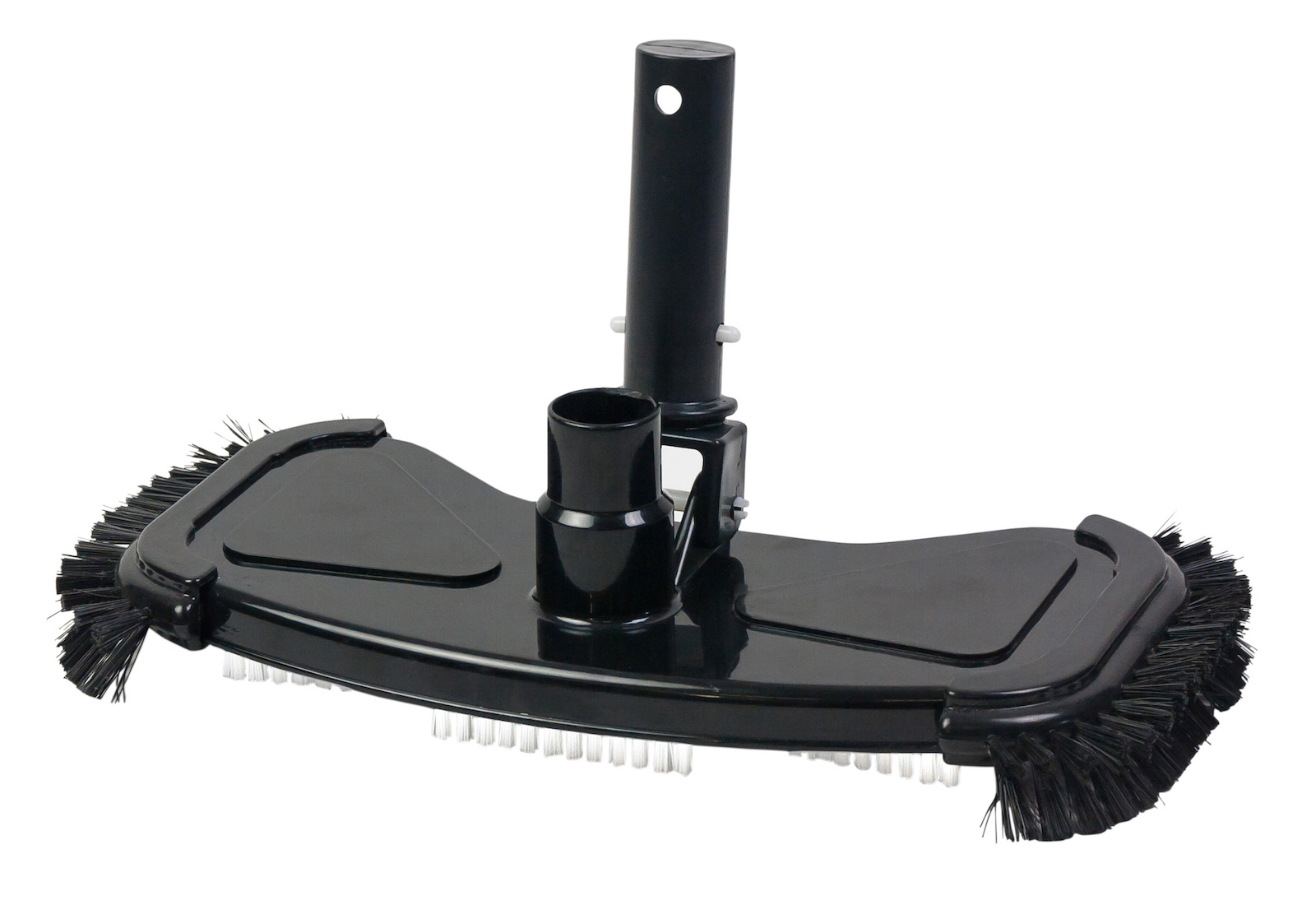 Delphin Premium Bodenabsauger schwarz seitliche Bürsten Poolpflege 2500031DP