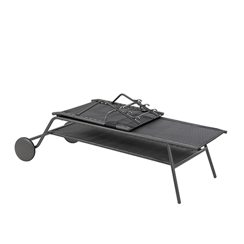 Lafuma Miami II Haut Batyline® Duo Sonnenliege Obsidian LFM5172.9718