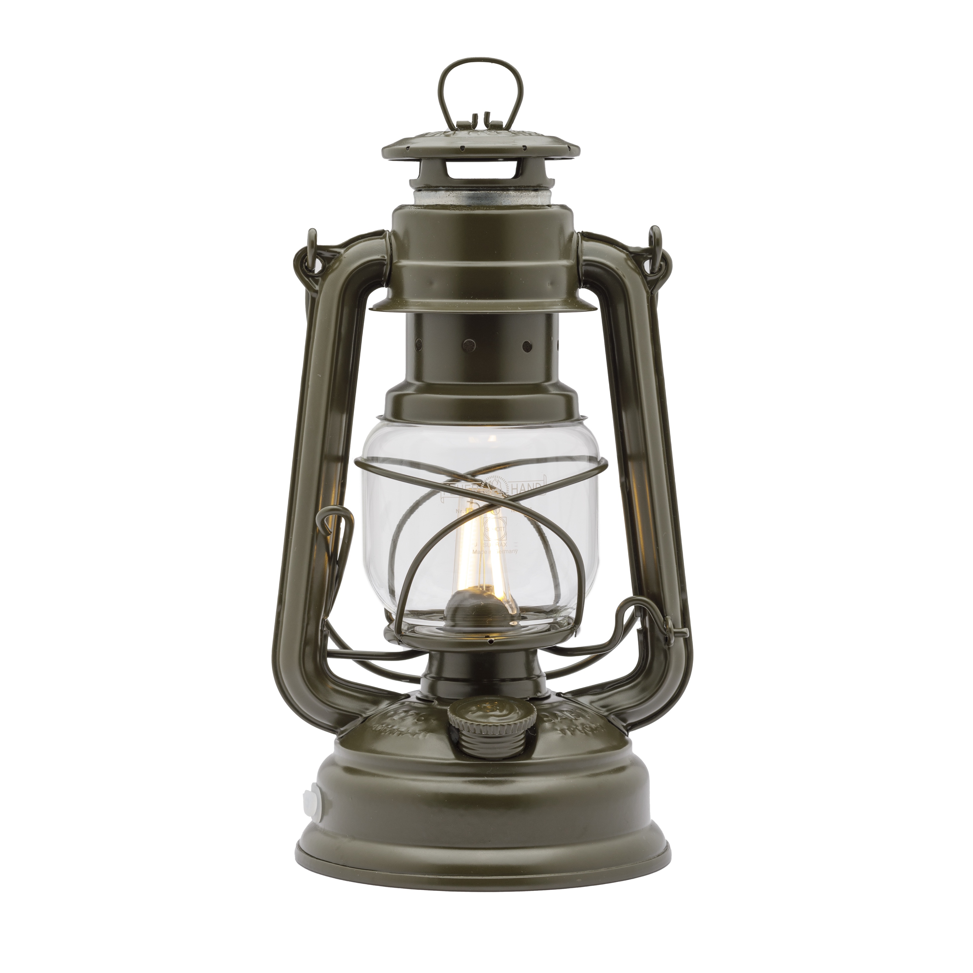 Feuerhand LED Laterne Baby Special 276 Olive Dimmbar