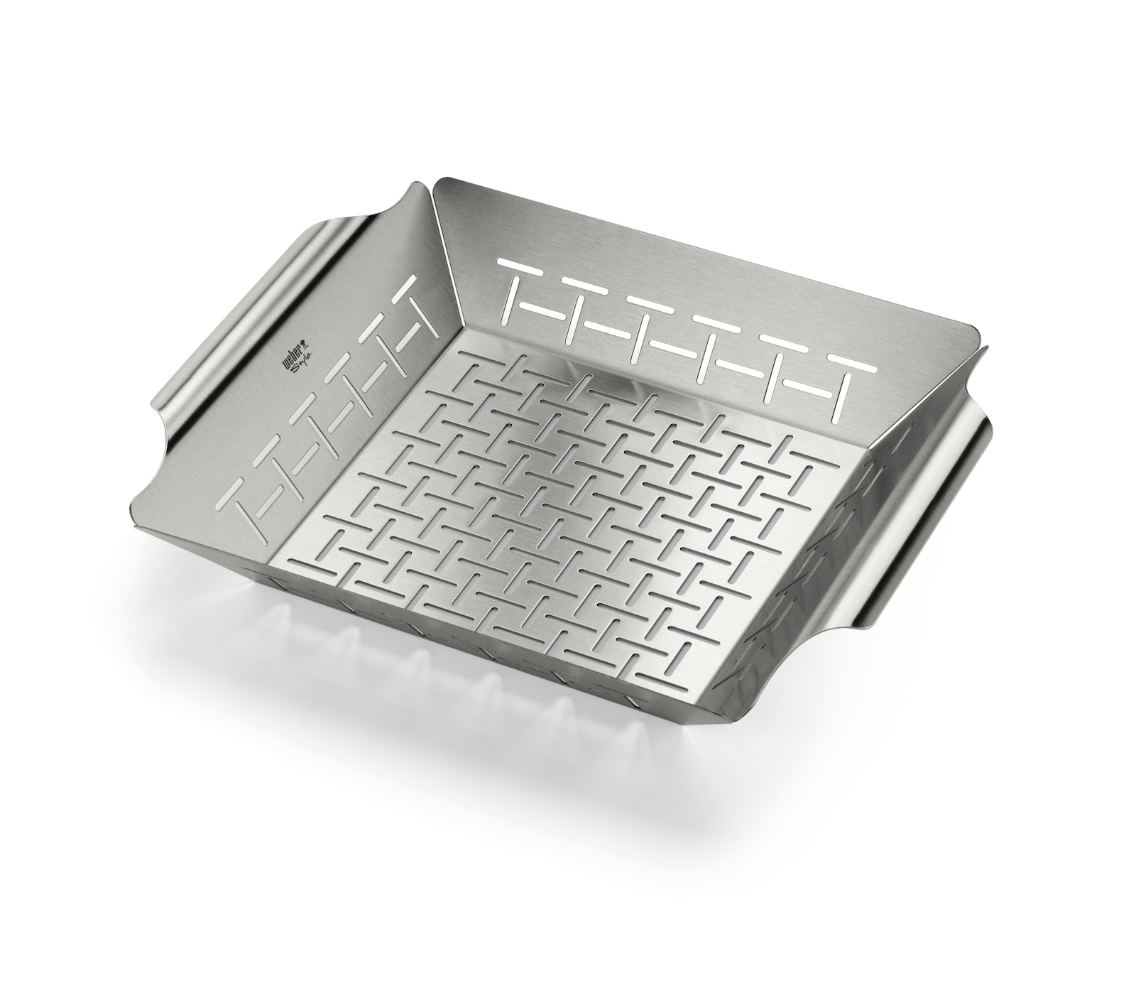 Weber Deluxe Gemüsekorb groß Edelstahl für Grills ab ø 57 cm und ab Q 3000 Serie