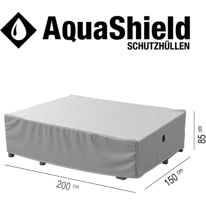Siena Garden AquaShield Sitzgruppenhülle - 200x150x85cm hellgrau, Polyester (M03699)