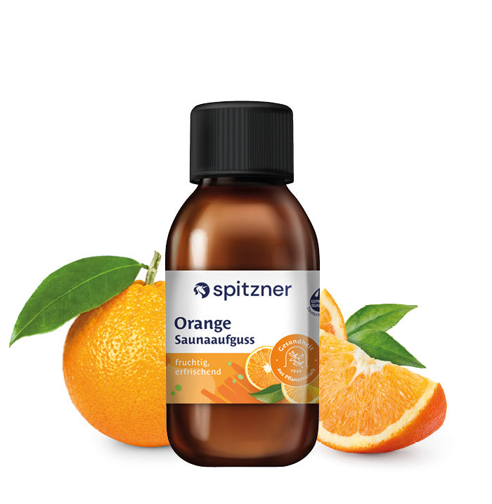 Spitzner Saunaaufguss Orange 125 ml Wellness Sauna Aufguss Wellnessaufguss