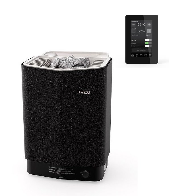Tylö Sense Combi Elite 10 Combiofen 10,5 kW Saunaofen mit Verdampfer inkl. WLAN-Steuerung