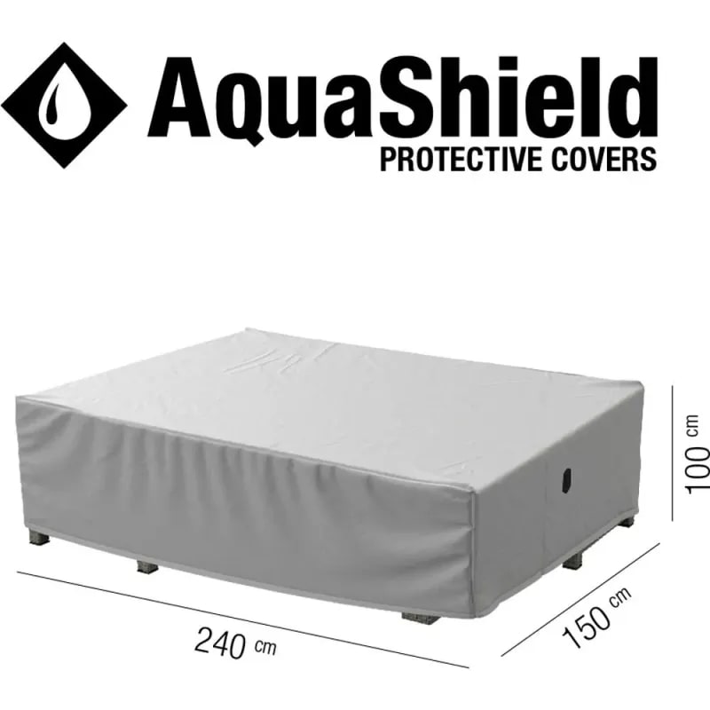 Siena Garden AquaShield Sitzgruppenhülle - 240x150x100cm hellgrau, Polyester (M03701)