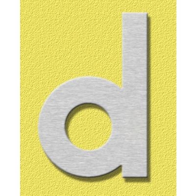 Heibi Hausnummer MIDI Buchstabe d Edelstahl 64483-072
