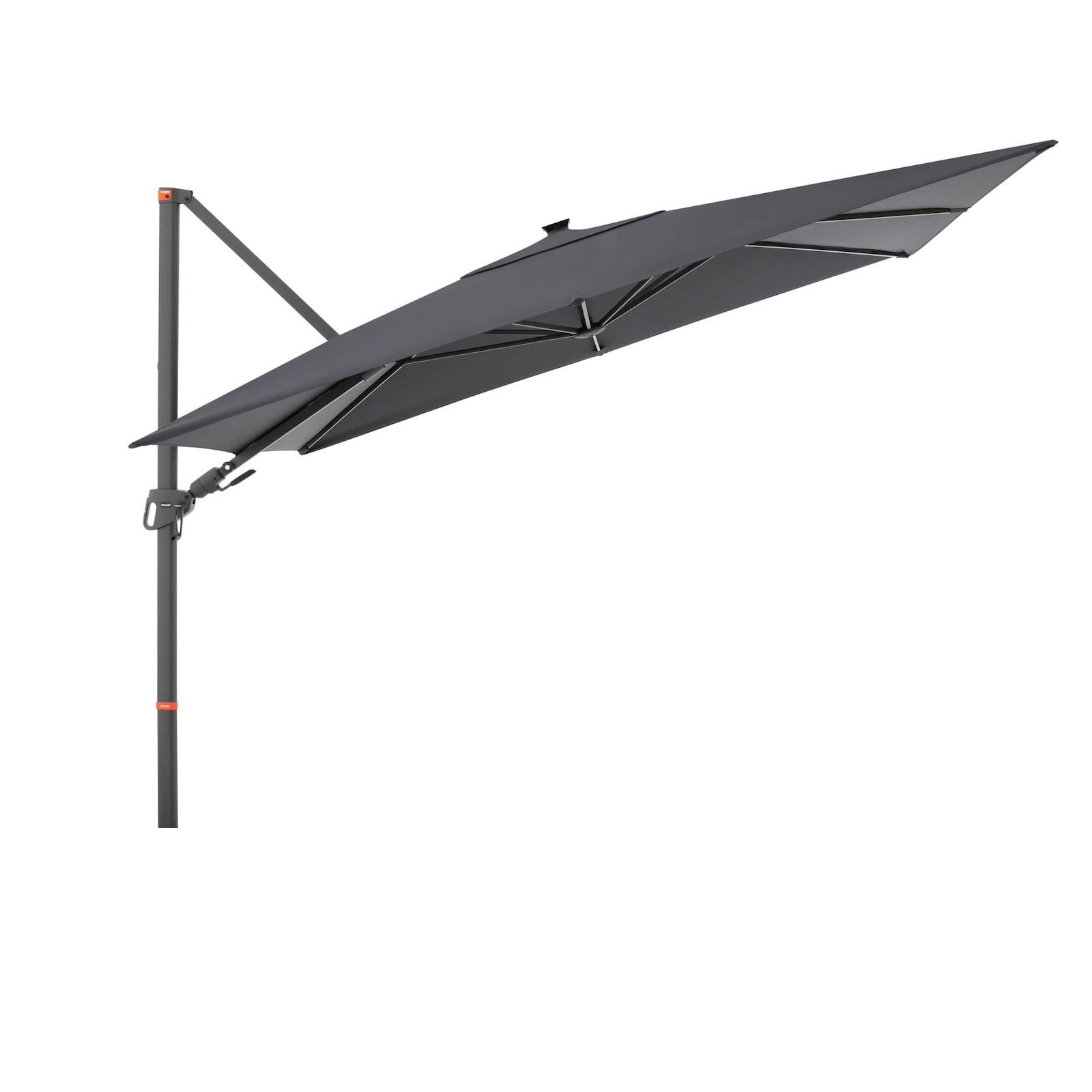 Doppler myZone Pendelschirm Side LED 300 x 220 cm Sonnenschirm 3 Farben Ampelschirm 451280