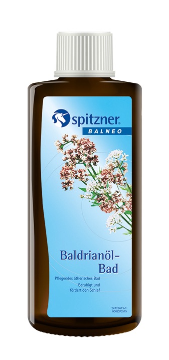Spitzner Baldrianöl Bad 190 ml Gesundheitsfördernder Badezusatz mit ätherischem Öl aus Baldrian