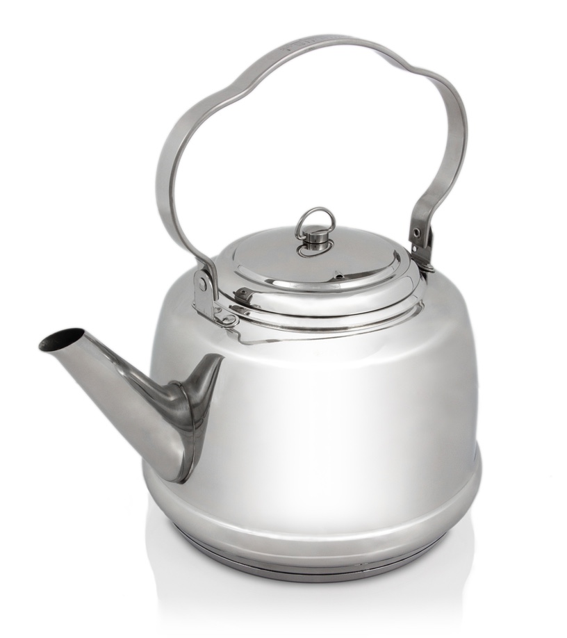 Petromax Teekessel tk3 aus Edelstahl 5 Liter Teekanne für offenes Feuer & Herd