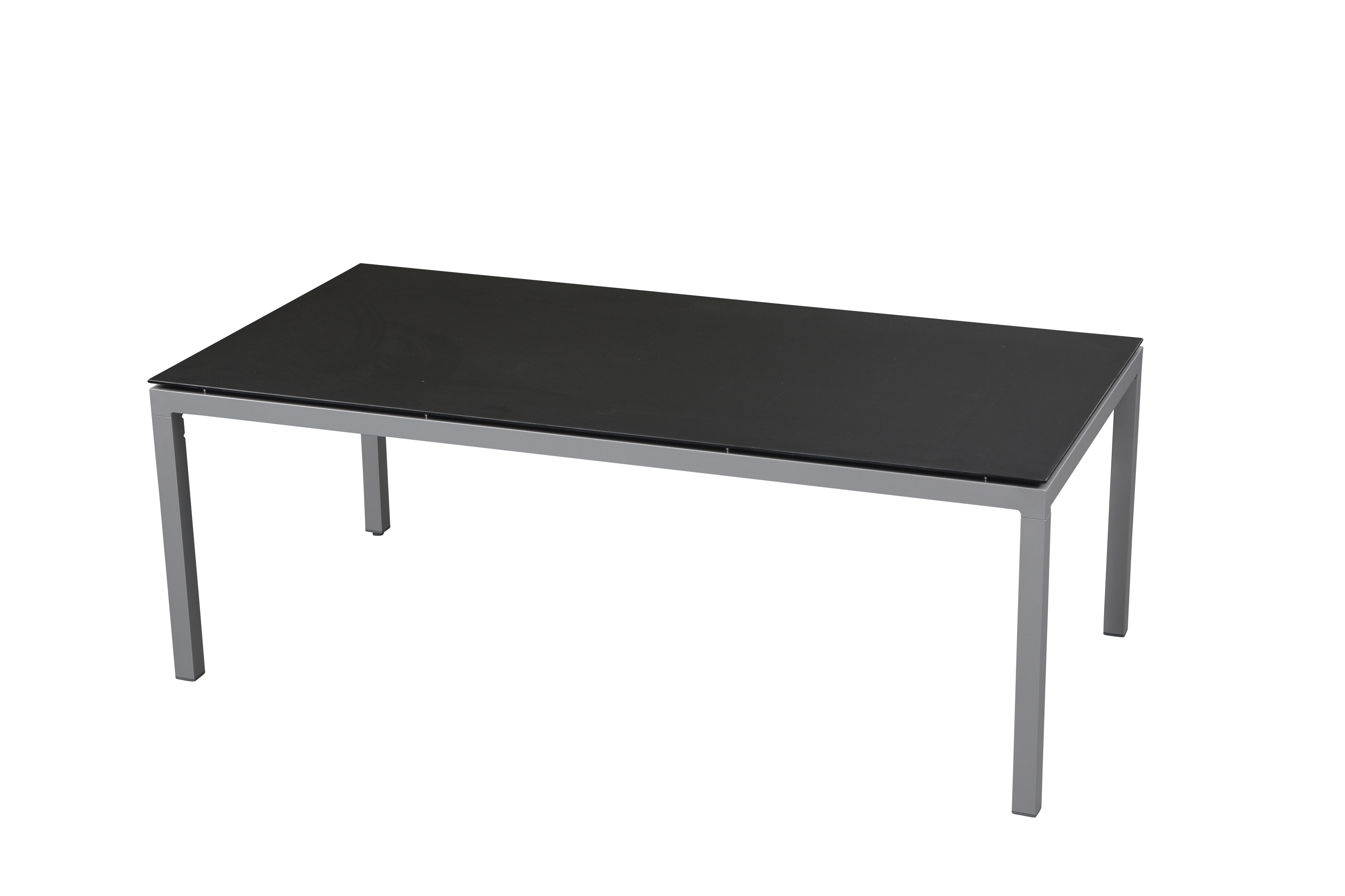 Inko Gartentisch Aluminium anthrazit 200x100 cm Terrassentisch Tischplatte nach Wahl