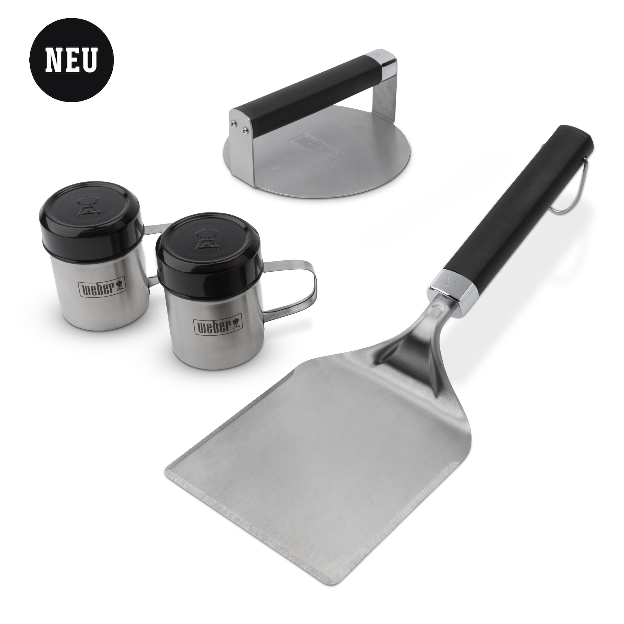 Weber Plancha Smashed Burger Set, 4-teilig 3401364