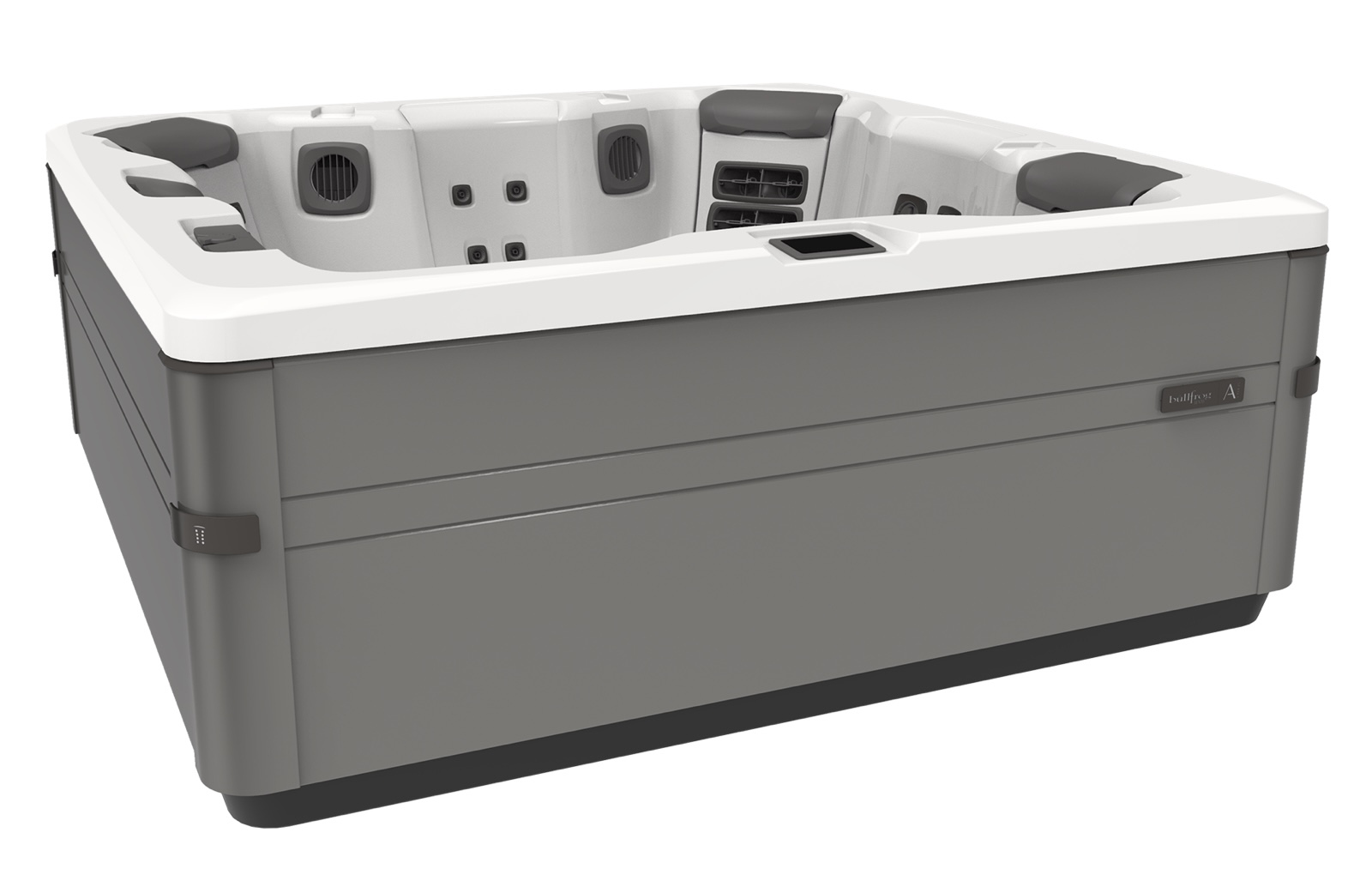 Bullfrog Spas A8L Choice Whirlpool für 7 Personen 239x239x97cm Coastal Grey