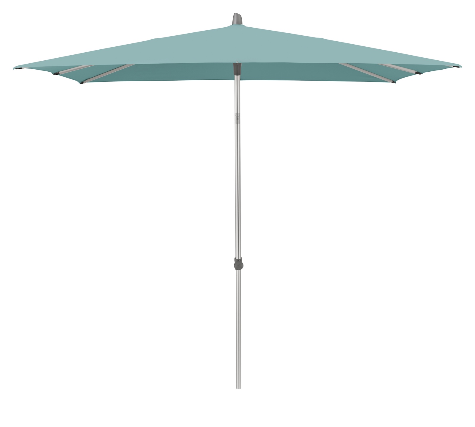 GLATZ Sonnenschirm ALU-SMART 250 x 200 cm Gestell natureloxiert Farbe 417 Ocean