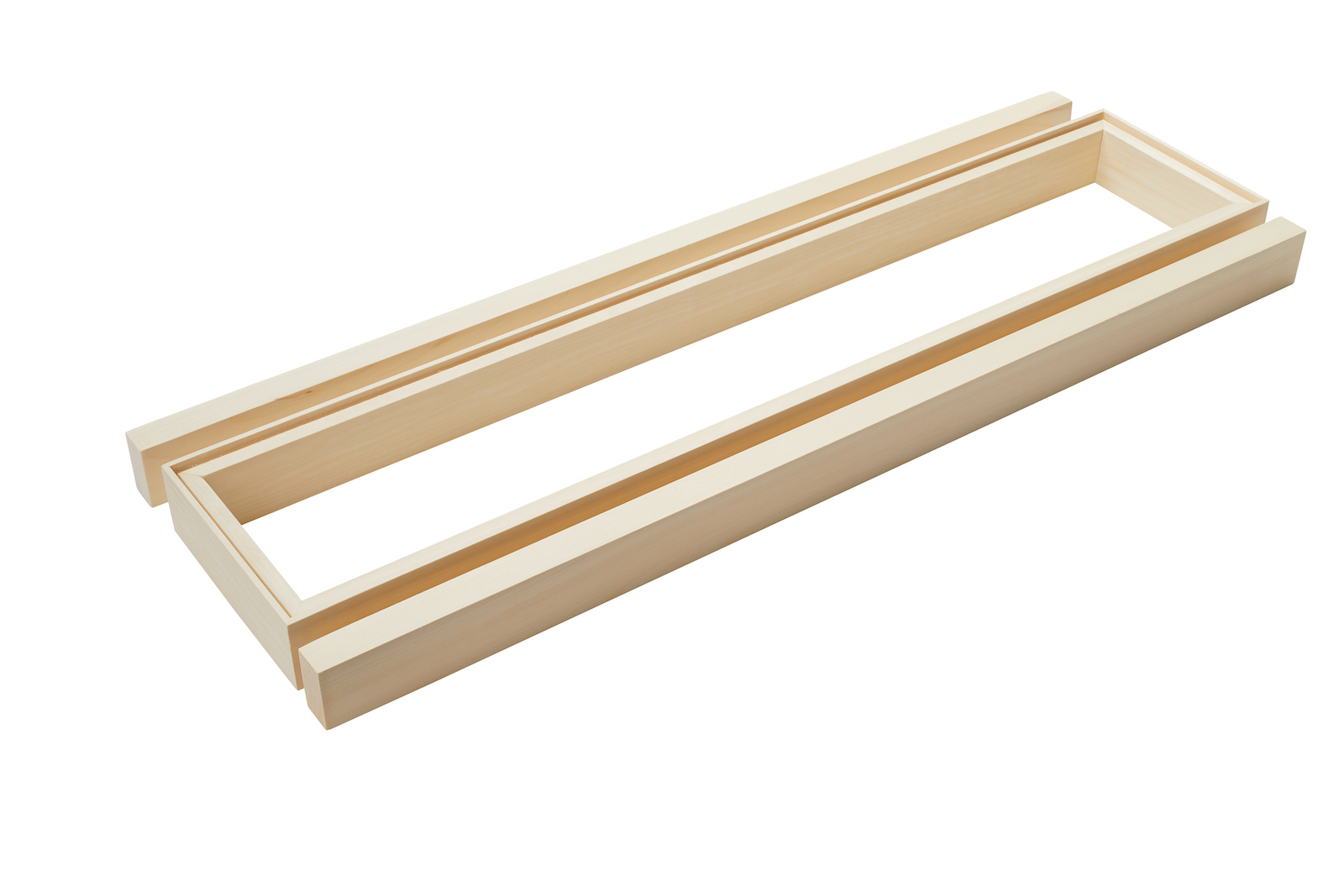 Infraworld Holzrahmen für VITALlight-IPX4 Infrarotstrahler Wandmontage Linde