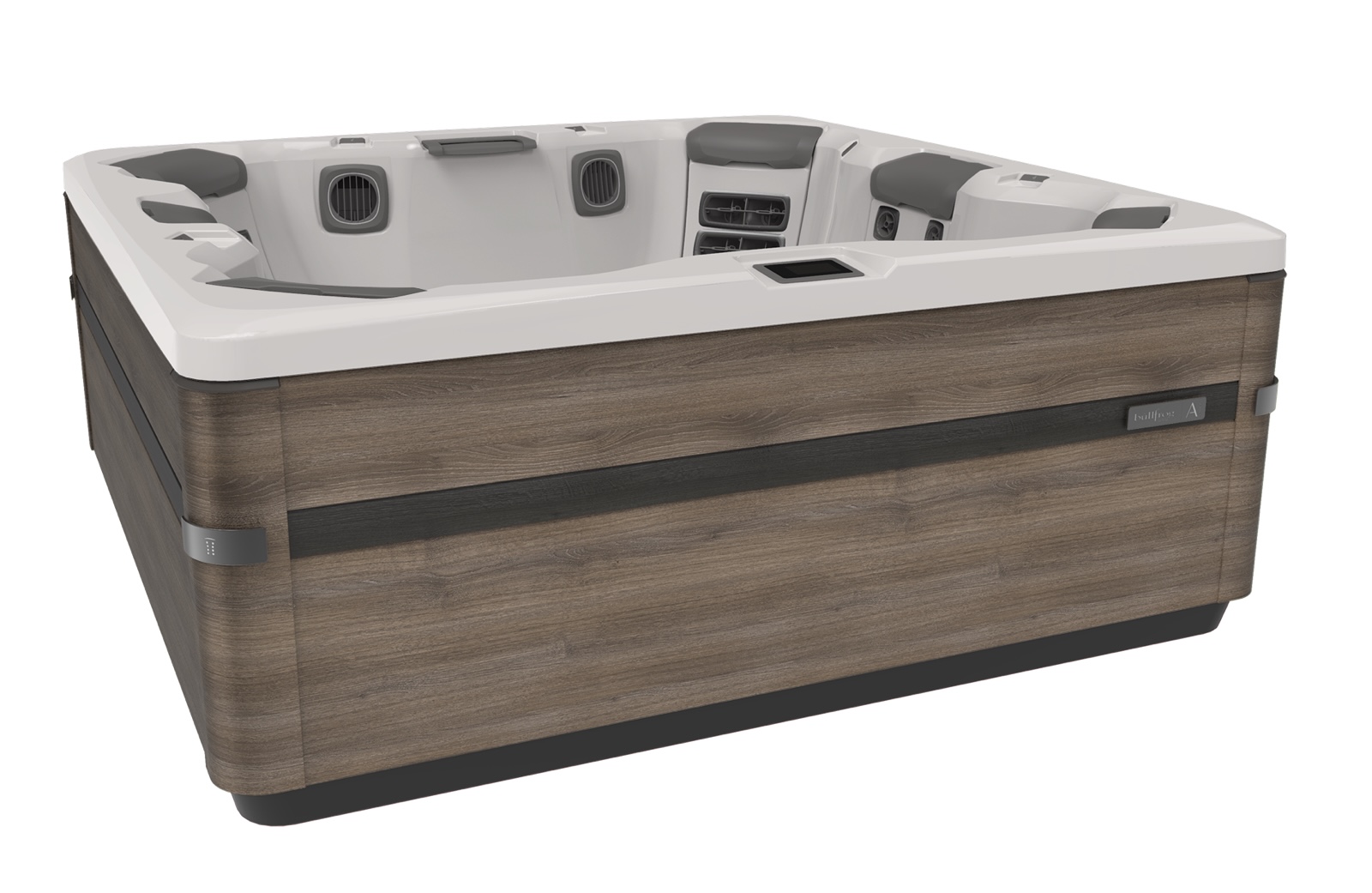 Bullfrog Spas A8 Select Whirlpool für 8 Personen 239x239x97cm Ebony / Timber