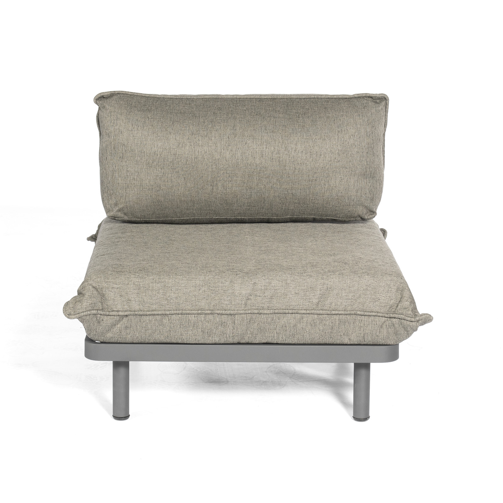 Sonnenpartner Lounge-Mittelmodul Lafayette Aluminium anthrazit inklusive Kissen Loungesessel