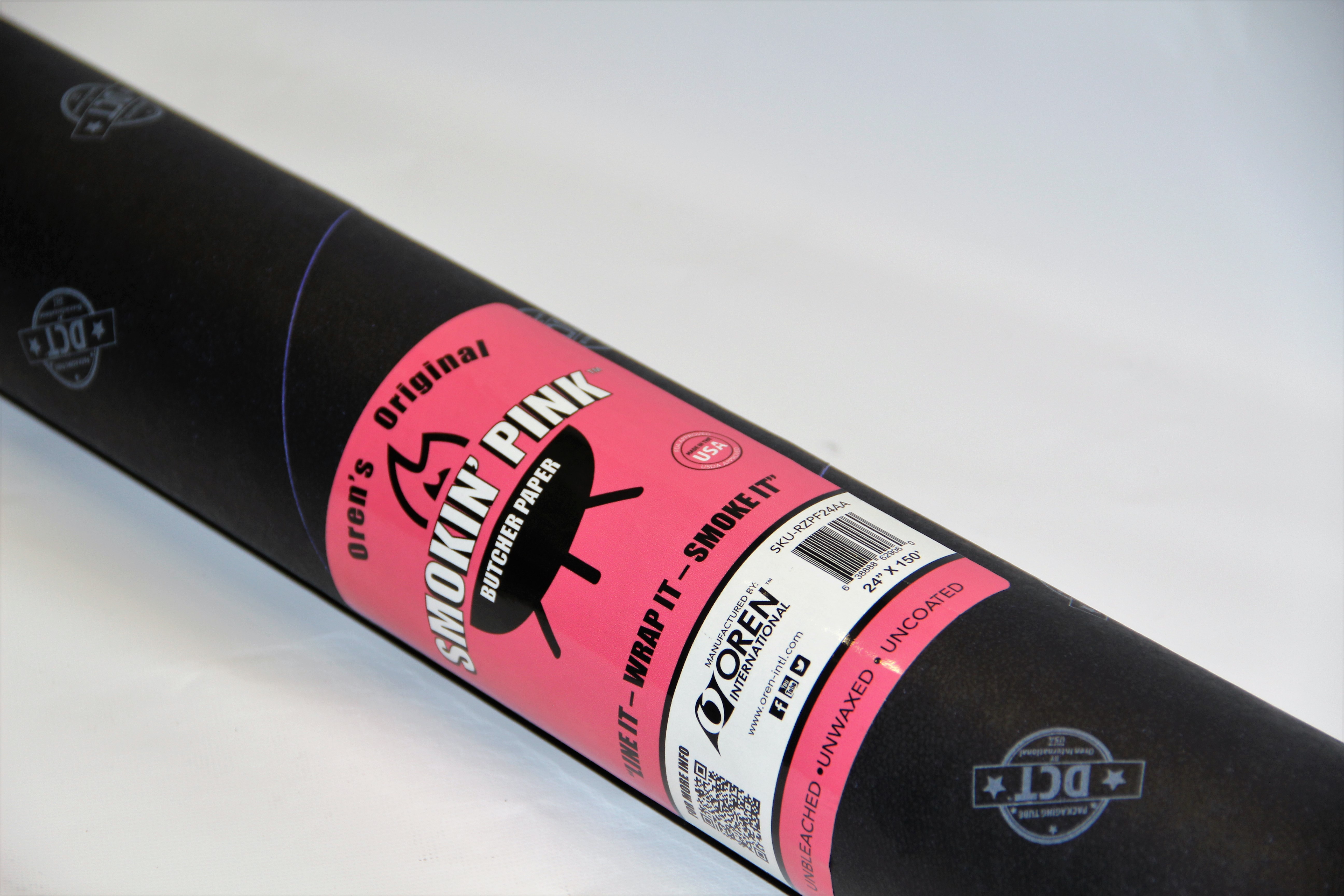 Oren Pink Butcher Paper 24” Metzgerpapier Breite 61 cm x Länge 45,72 m