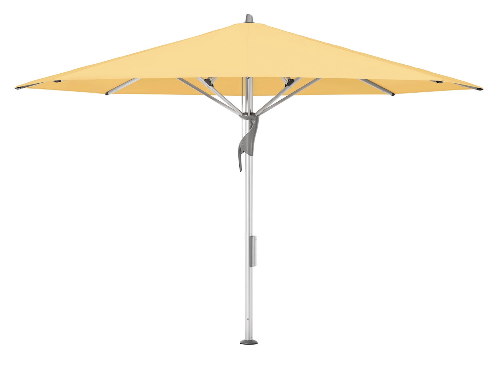 GLATZ Sonnenschirm FORTELLO® rund ø 400 cm Mittelmastschirm inkl. Akku-Pack in 10 Farben