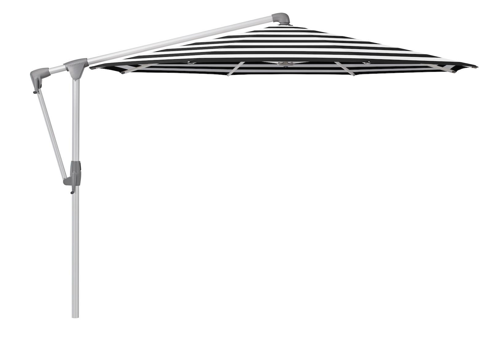GLATZ Sonnenschirm SUNWING® CASA rund ø 300 cm Gestell natureloxiert in 26 Farbvarianten
