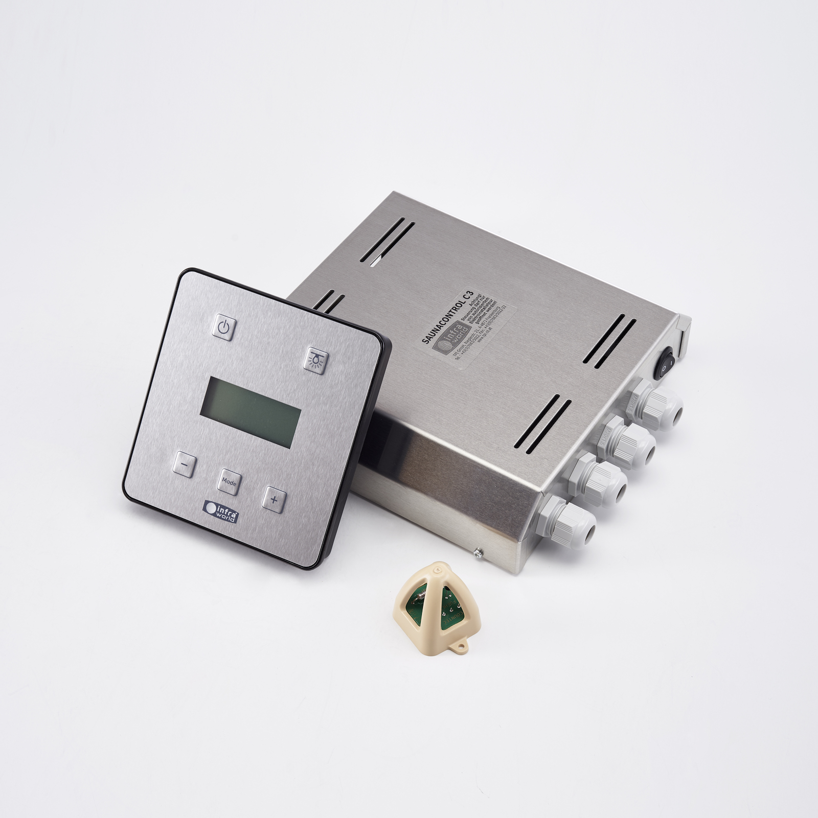 Infraworld Saunasteuerung Saunacontrol C für finnische Sauna Steuergerät B6749