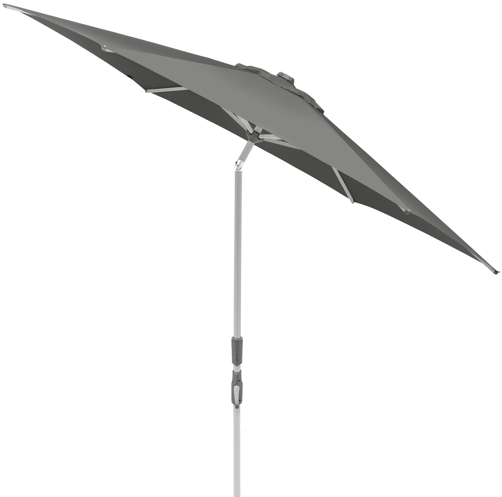 Sonnenschirm SUNCOMFORT® by Glatz Slide ø 250 cm rund in Stone Grey 057