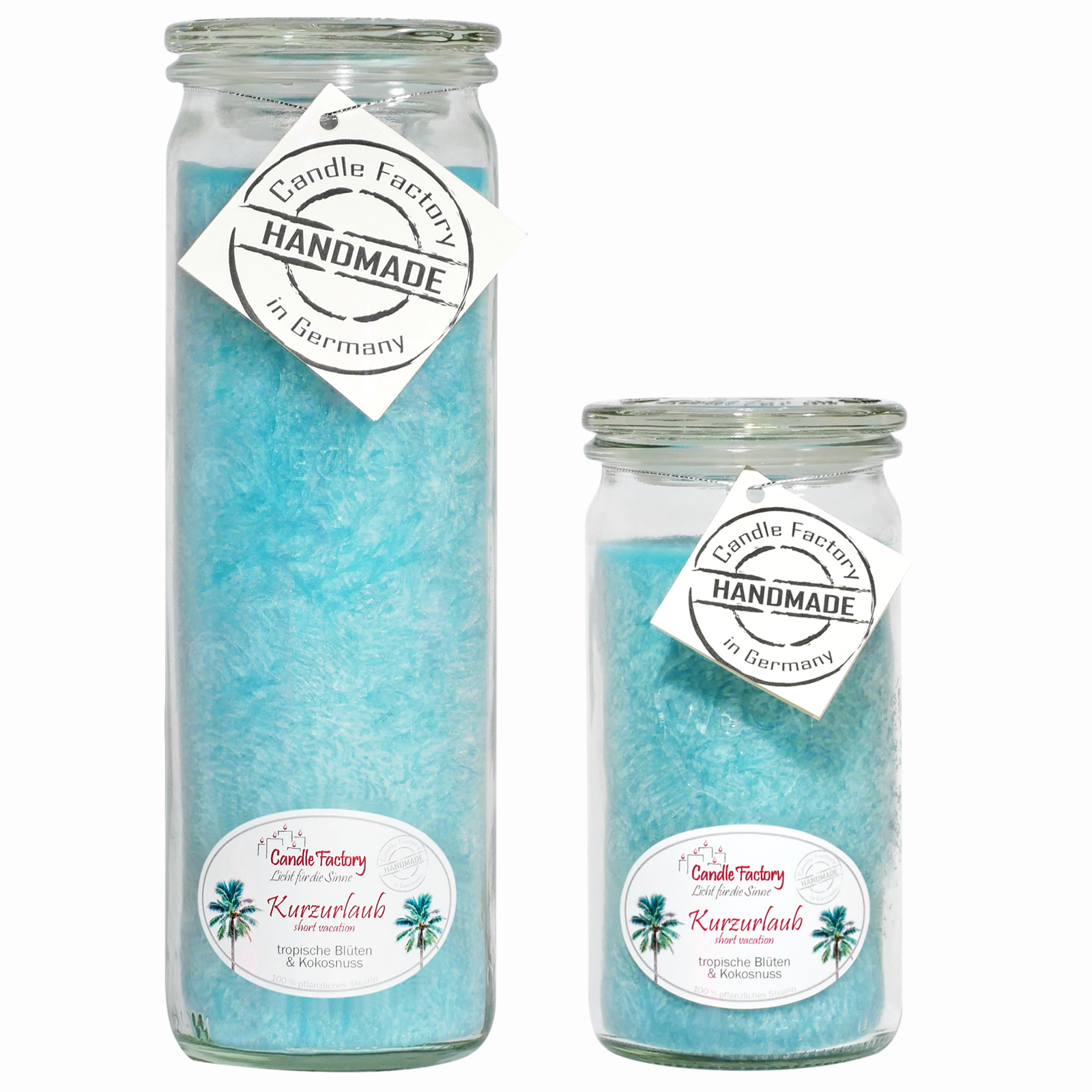 Candle Factory Kerzen-Set Kurzurlaub Big + Mini Jumbo Duftkerze Dekokerze