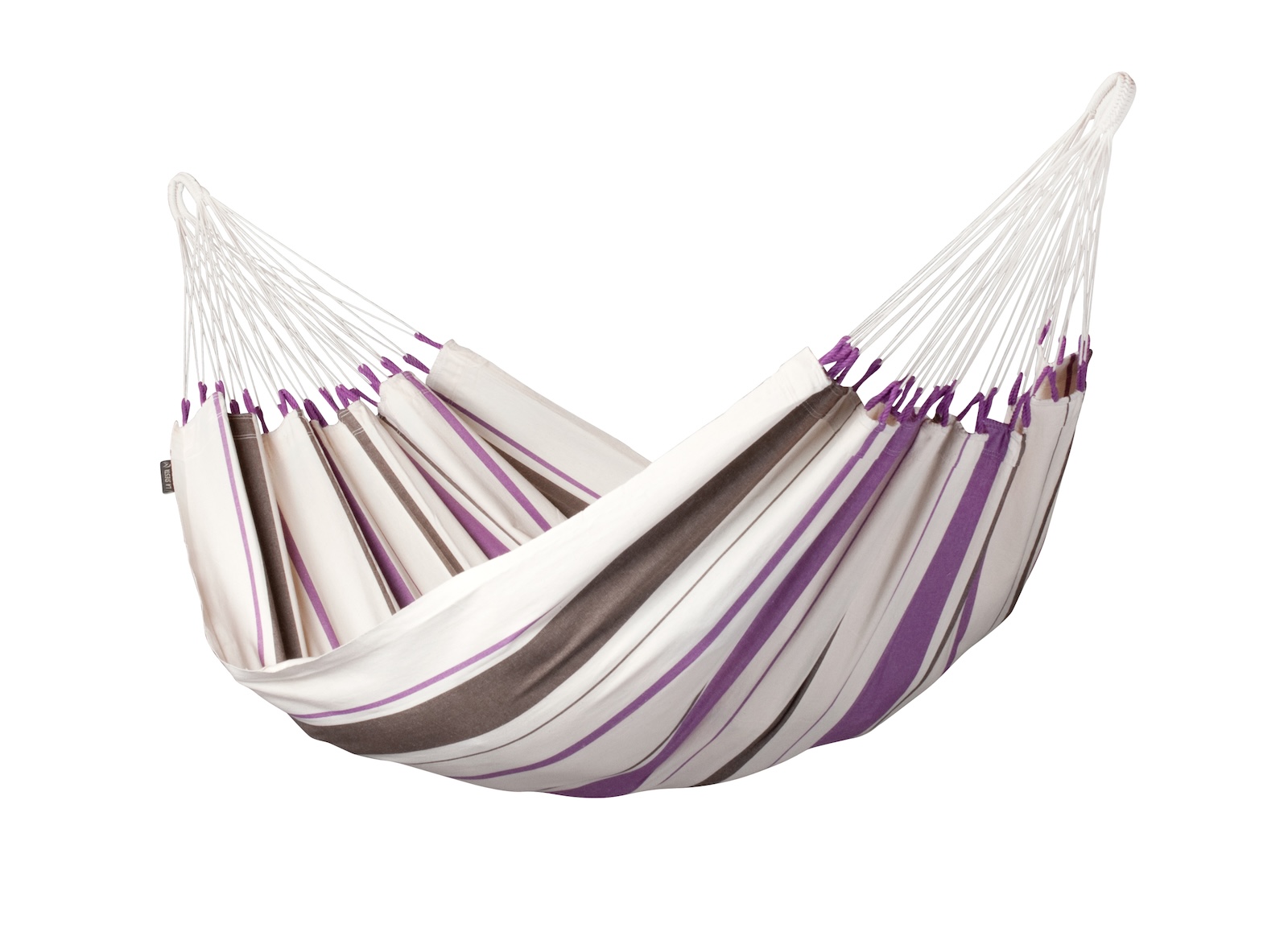 La Siesta Caribeña Purple - Klassische Einzel-Hängematte aus Baumwolle