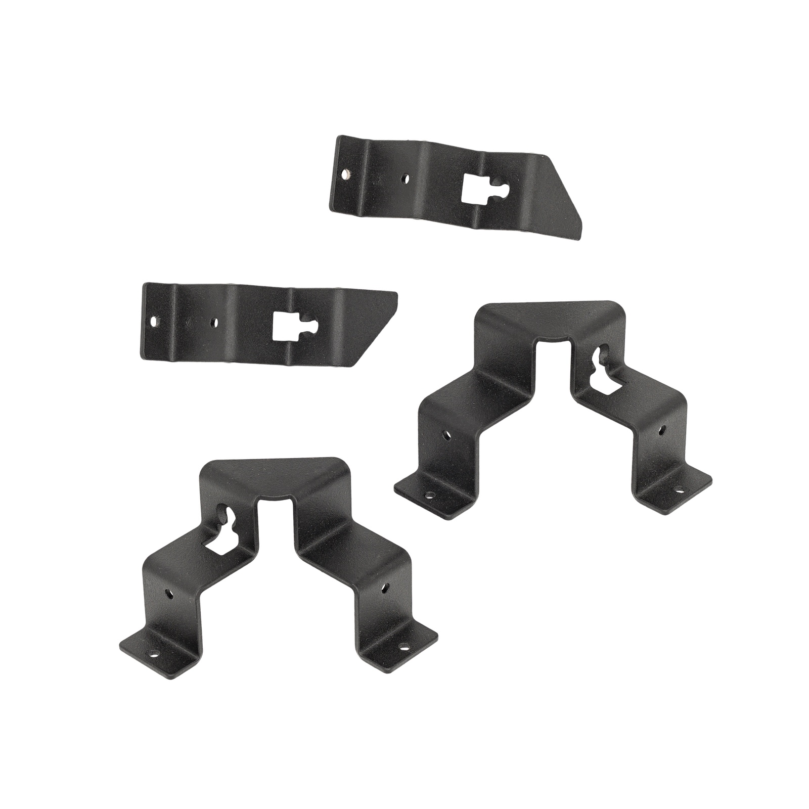 HUUM Core Wall Mini Combi Safety Railing Schutzgeländer inkl. Halter in Schwarz