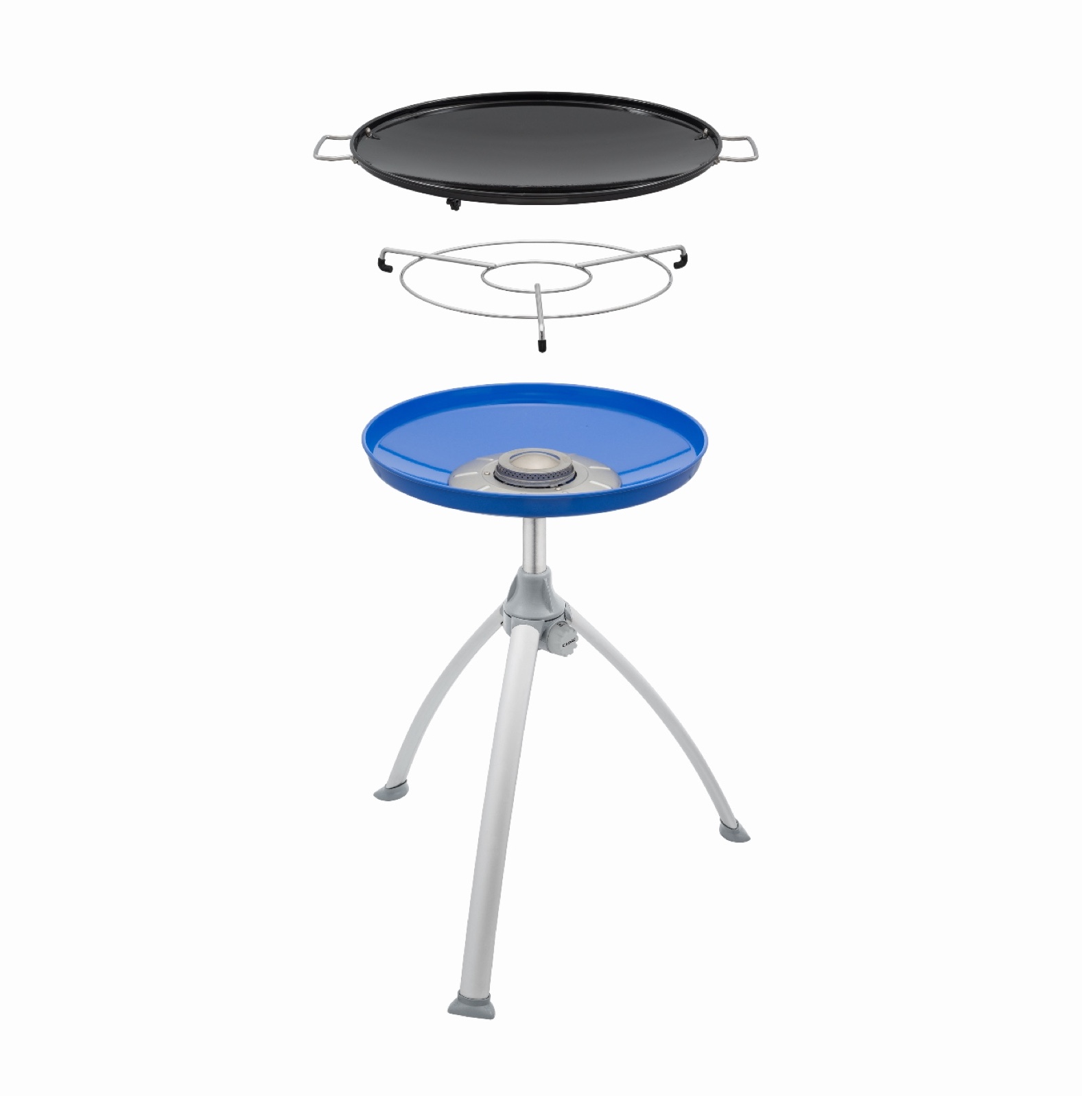 Cadac Skottel Braai 30mbar Gasgrill Campinggrill ø 50 cm mit Skottel-Grillplatte 8309-10-EF