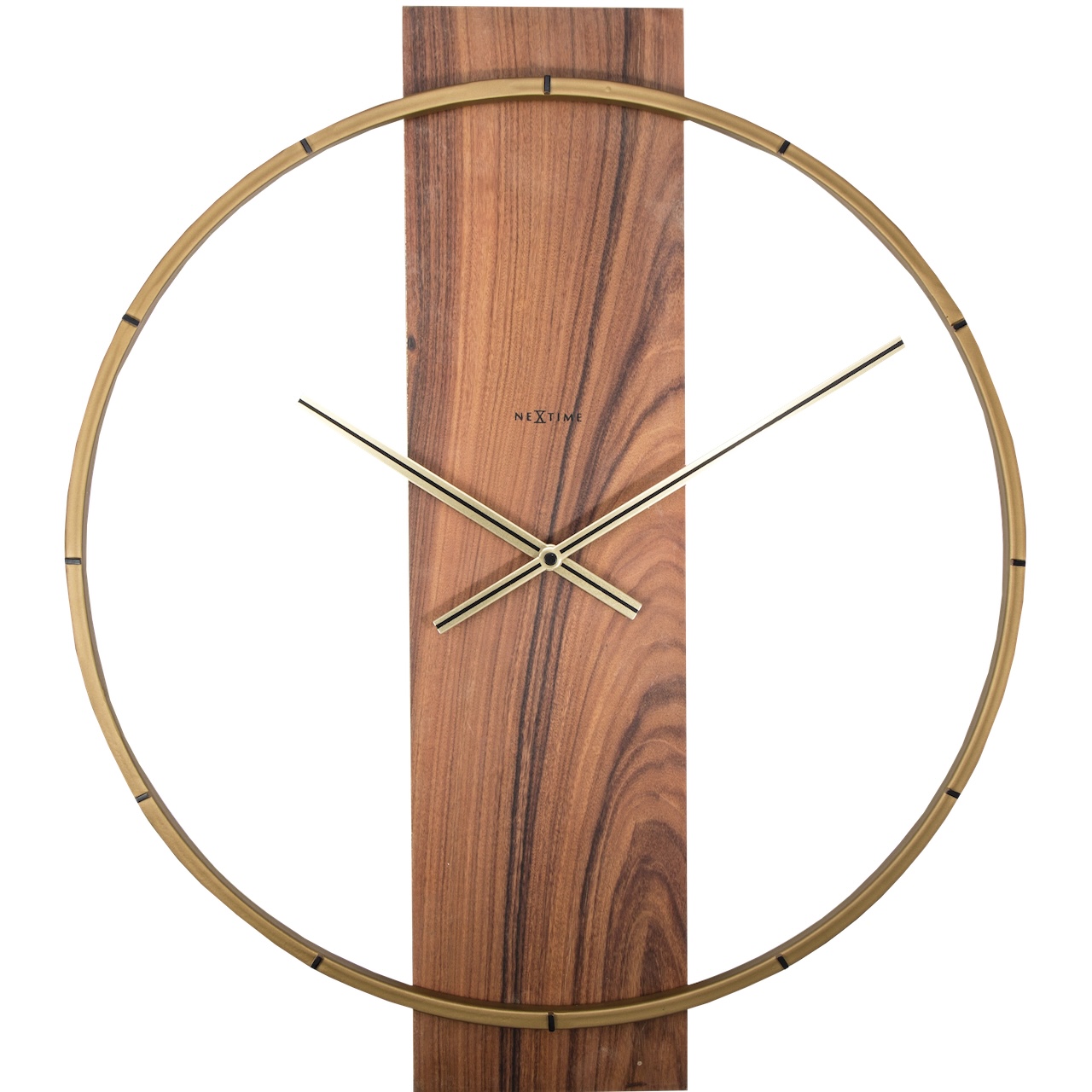 NeXtime Wanduhr 3195BR 50,8 x 28,2 cm Innenbereich