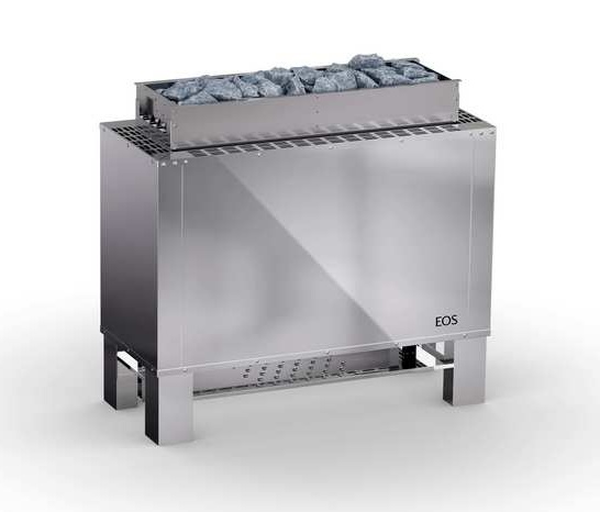 Eos 34.G HD 18 kW finnischer Saunaofen elektrischer Standofen aus Edelstahl