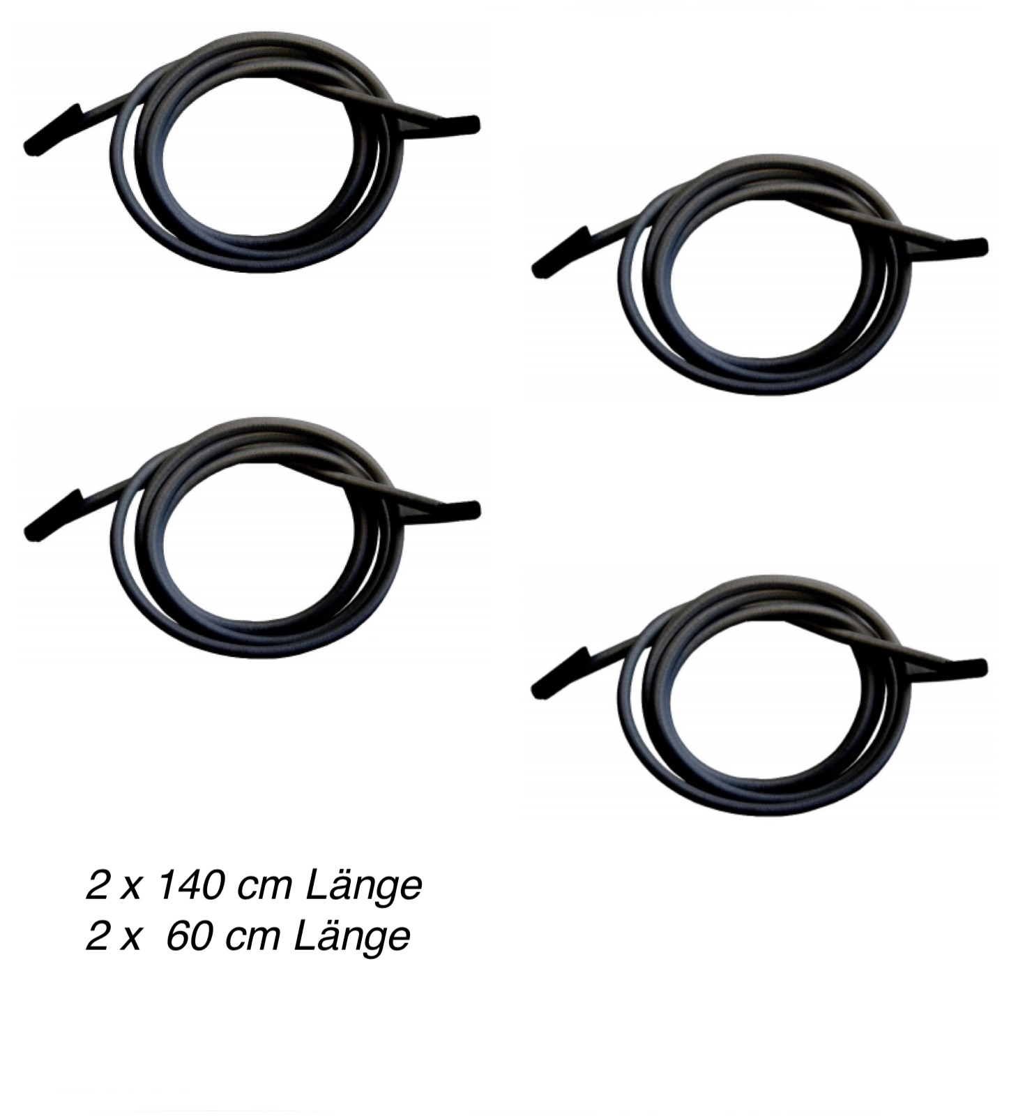 Lafuma Liegestuhl Gummischnur für RSX + RSXA mit Endkappe schwarz LFM2322.0247