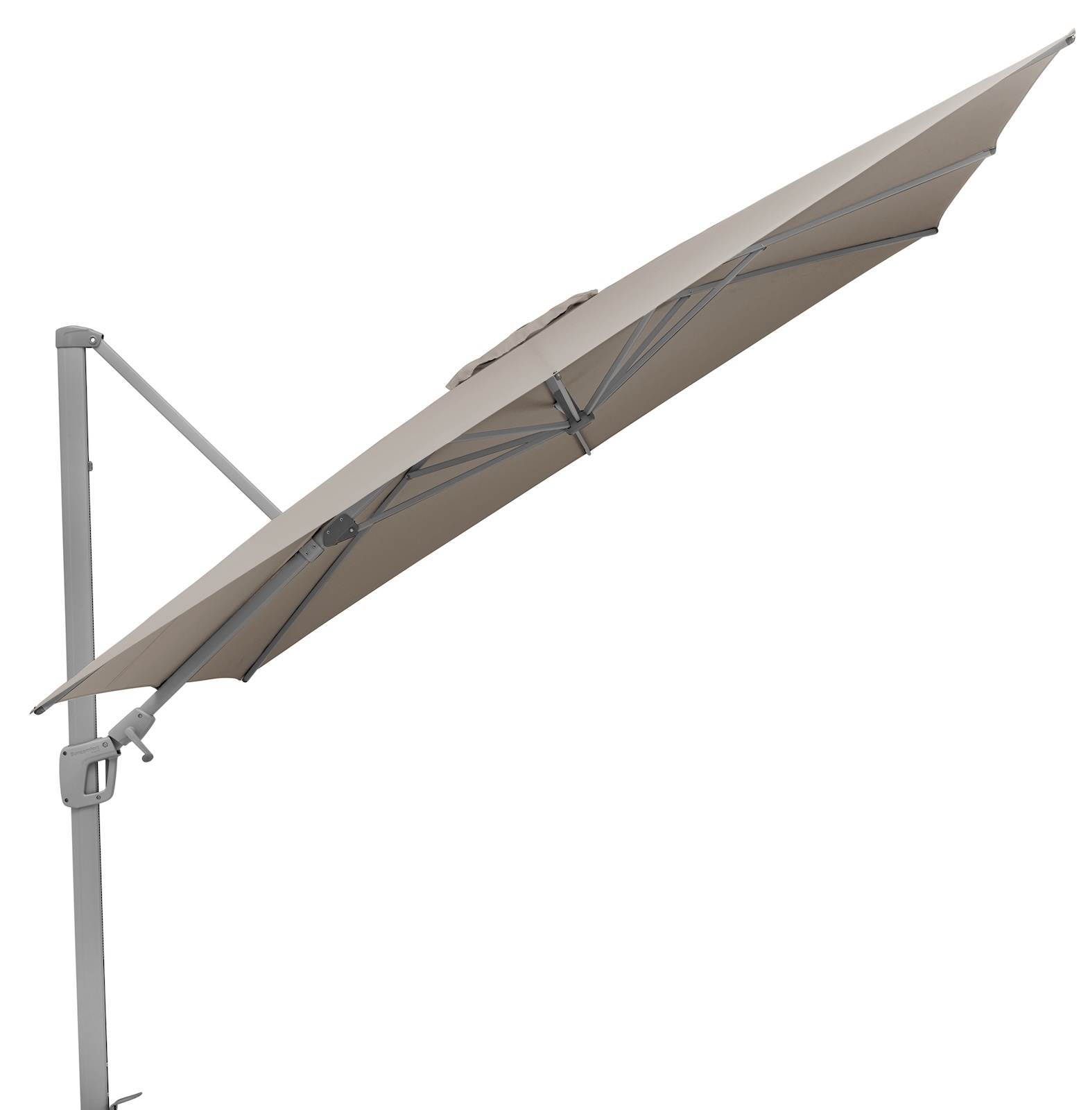 Sonnenschirm SUNCOMFORT® by Glatz Sunflex 300 x 300 cm in Light Taupe 053