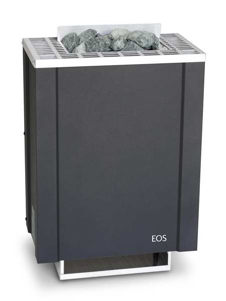 Eos Filius 6 kW finnischer Saunaofen Wandofen anthrazit perleffekt 94.5032